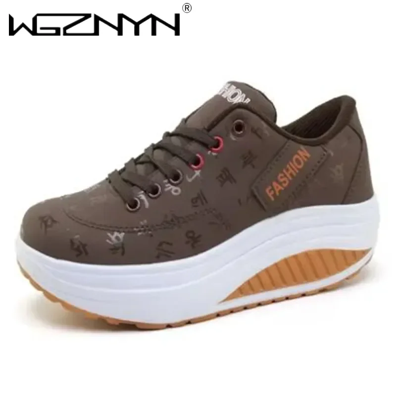 Wedge Espadrille Women - Luxury NEW Sneakers Women Rocking Shoes