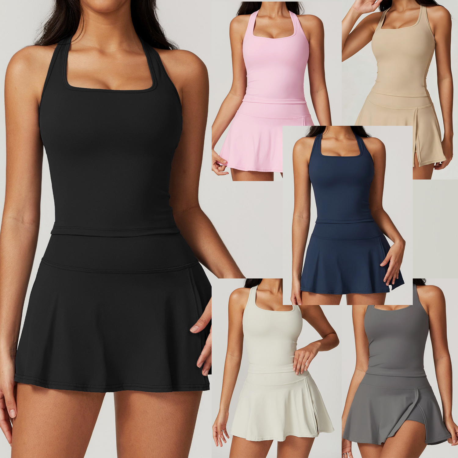 2 Piece Tennis Dresses for Wom - Crop Top Crochet review and price