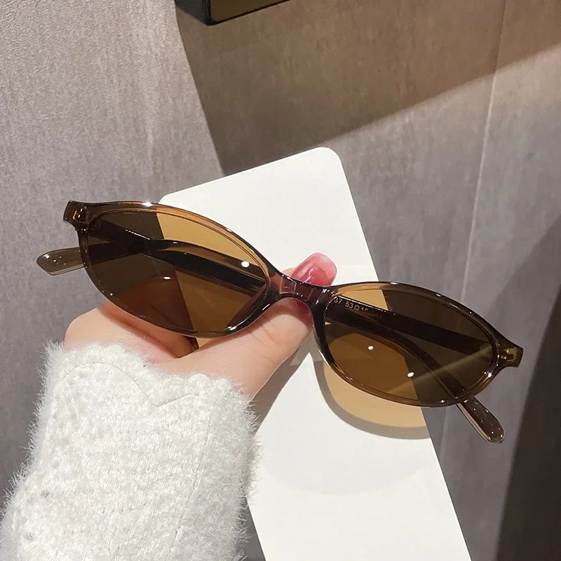 New Retro Small Oval Sunglasse - Sunglasses Cat Eye review and price