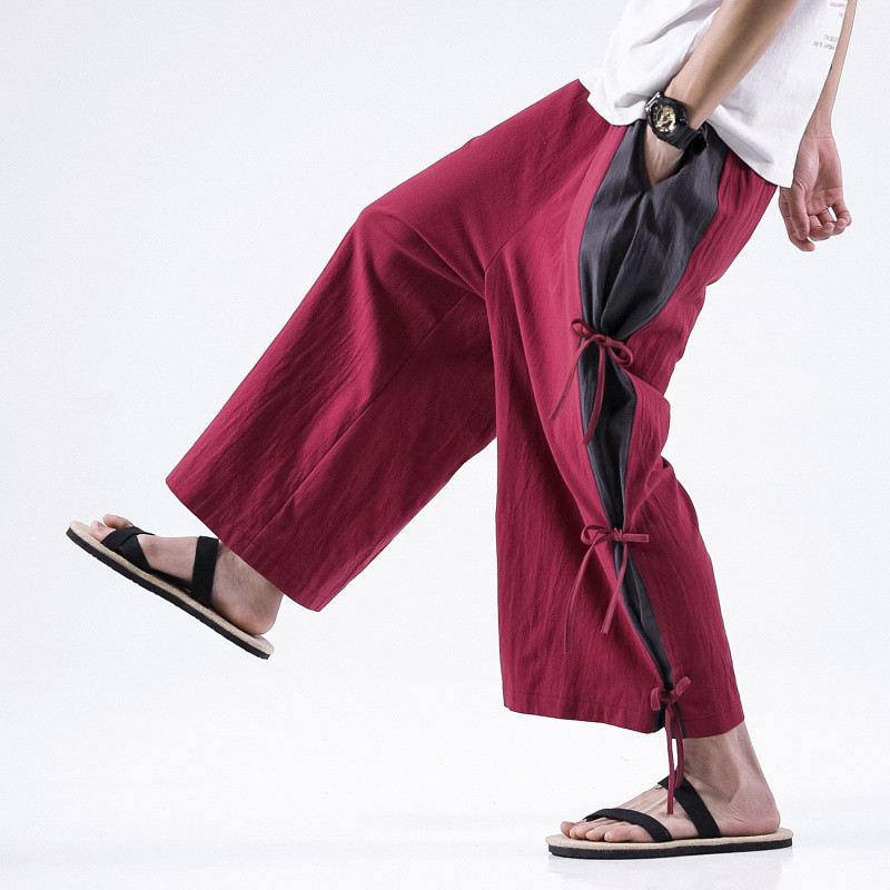 Autumn Summer Plus size pants  - Linen Pant Wide review and price