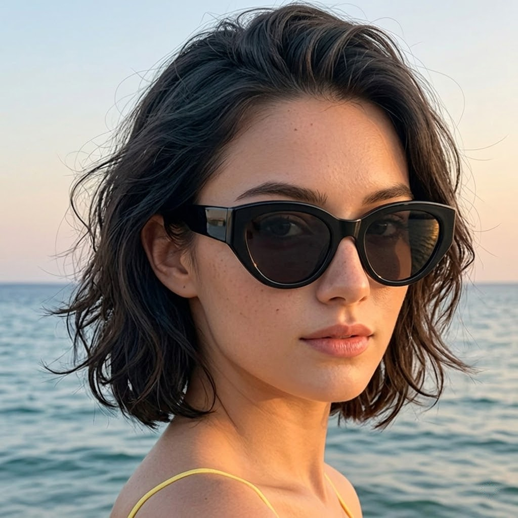 Women Men Classic Cat-Eye Pola - Sunglasses Cat Eye review and price